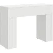 vidaXL Salontafel Wit 102 x 35 x 75 cm Bewerkt hout