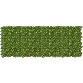 vidaXL Balkonscherm met bladeren Groen en Geel 200 x 75 cm