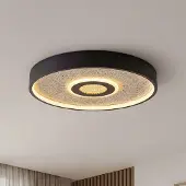 LumenXL Plafondlamp Deimos 3-staps dimbaar LED - zwart en beige