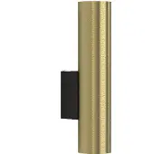 Nowodvorski Lighting Wandlamp Eye, dimbaar, messing / goud, Woon-/ Eetkamer, metaal, Modern, wandlamp