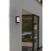 Lutec Antraciete wandlamp Nila design