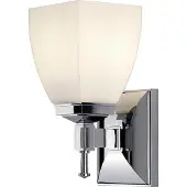 Elstead Lighting LED Badkamerarmatuur Shirebrook | 3W 3000K 300Lm 830 | IP44 | Dimbaar | Polished Chrome