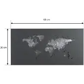 LUCANDE Wandlampe , World, Zwart, Woonkamer, Metaal, Modern