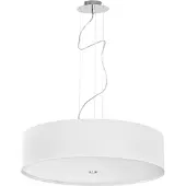 Nowodvorski Lighting Hanglamp Viviane, 3-licht, wit - Nowodvorski