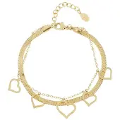 Yehwang chunky heart armband