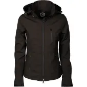 Jansen Dames Chicago Softshell jas zwart xl