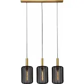 Lucide CORINA - Hanglamp - 3xE27 - Zwart - Japandi