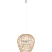 Nowodvorski Lighting Nowodvorski HAITI 1, hanglamp, hout, E27, 43x160 cm