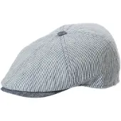 Faustmann Newsboy Flatcap 55% Linnen 45% Katoen maat 55