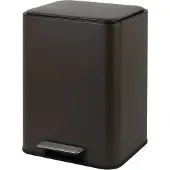 Furnihaus - Pedaalemmer - Prullenbak - Afvalemmer - 40 Liter - Soft Close - Bruin - Metaal - 1 Vak