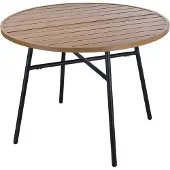 Vdd – Tuintafel – Buitentafel – Ronde tafel – Aluminium – 100 x 73,5cm