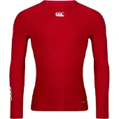 Canterbury Heren Thermoreg Top met lange mouwen (Vlag rood)