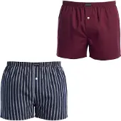 Abanderado 2-Pack Heren Essentiële Katoenen Boxer Shorts met Opening AADXY