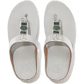 Original Brands FitFlop Fino Ergonomische Teenslipper - Zilver ZILVER 39