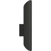 Nowodvorski Lighting Wandlamp Eye Cut, dimbaar, zwart, Woon-/ Eetkamer, metaal, Modern, wandlamp