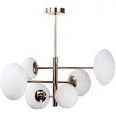 Zumaline Luxe Hanglamp OMI Goud Metaal Glas G9 6 lichtpunten