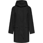 JDY Rosemary raincoat Zwart