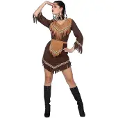 Coppens Indianen Vrouw Bruin | Maat 44