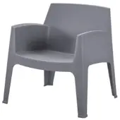 Present Time Leitmotiv - Lounge Fauteuil Recreo - Grijs - 66,5x62x74 cm