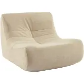 Sweeek - Waterafstotend velours fauteuil 1 zitplaats l 91 x b 105 x h 72cm - sokol