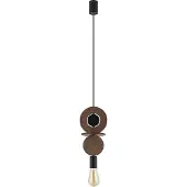 Nowodvorski Lighting Design hanglamp Drops Wood C 1-lichts hout