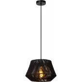 Lucide JESSICA - Hanglamp - Ø 30 cm - 1xE27 - Zwart