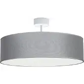 Lyora Grijze plafondlamp Violet Ø 50cm