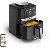 Tefal EY5528 Easy Fry Silence Deluxe XL - Stille Airfryer - 5L - Voor 6 Personen - XL Formaat - Stil - Zwart