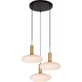 Lucide SINGALA - Hanglamp - 3xE27 - Mat Goud / Messing