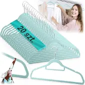 Super Merchant Velours kleerhangers 20st MS-859