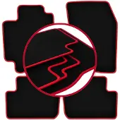Super Merchant CARLUX-RED automatten voor: Lexus IS I sedan (1998-2005)