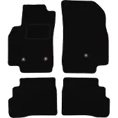 Super Merchant Zwarte veloursmatten voor: Opel Karl hatchback (2015-)