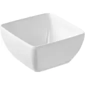 Hendi Vierkante kom – Stootvast en lichtgewicht – 190x190x100 mm – Wit