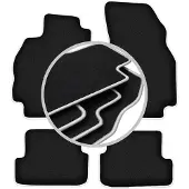 Super Merchant CARLUX-SILVER automatten voor: Renault Megane II hatchback (2002-2008)