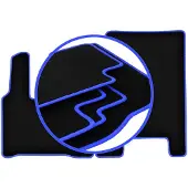 Super Merchant -BLUE automatten voor: Mercedes Actross MP4 truck (2011-)