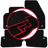 Super Merchant -RED automatten voor: Volvo C70 II coupé (2005-2013)