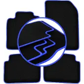 Super Merchant -BLUE automatten voor: Renault Vel Satis liftback, hatchback (2001-2010)