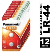 Panasonic LR44 Alkaline Batterij Knoopcel 24 stuks