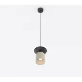 Emibig Hanglamp EGO, beige, 1xE14x15W, metaal, afmetingen: 120x11x11cm, IP20,