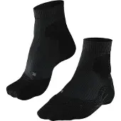Falke RU Trail Hardloopsokken anti blaren, lichte padding functioneel garen sportsokken dames zwart - Maat 37-38
