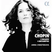 OUTHERE Anna Vinnitskaya - Chopin: 4 Ballades & 4 Impromptus (CD)