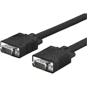 Microconnect SVGA HD15 10m VGA (D-Sub) VGA (D-Sub) Zwart kabeladapter/verloopstukje
