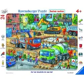 Ravensburger 05142 Kinderpuzzel Drukke bouwplaats 24 stukjes