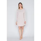 JOOP! Nachthemd 'Cosy' beige