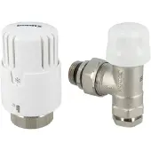 Bonfix Thermostaat radiatorventiel + adaptor haaks 1st.