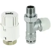 Bonfix Thermostaat radiatorventiel + adaptor recht
