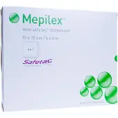 Mesoft Mepilex 15cm x 15cm 5 St Compressen