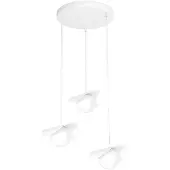 Emibig Hanglamp RITUAL, wit, 3xG9x15W, metaal, afmetingen: 120x40x40cm, IP20,