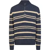 Pierre Cardin Trui beige / donkerblauw
