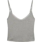 Superdry Top lichtgrijs